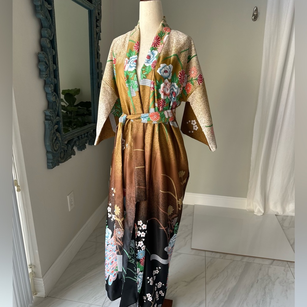 VTG Japanese Kimono - Picture 3 of 12